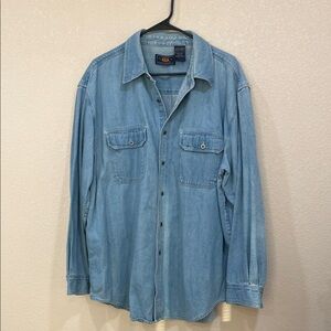 Route 66 Light Blue Denim Shirt